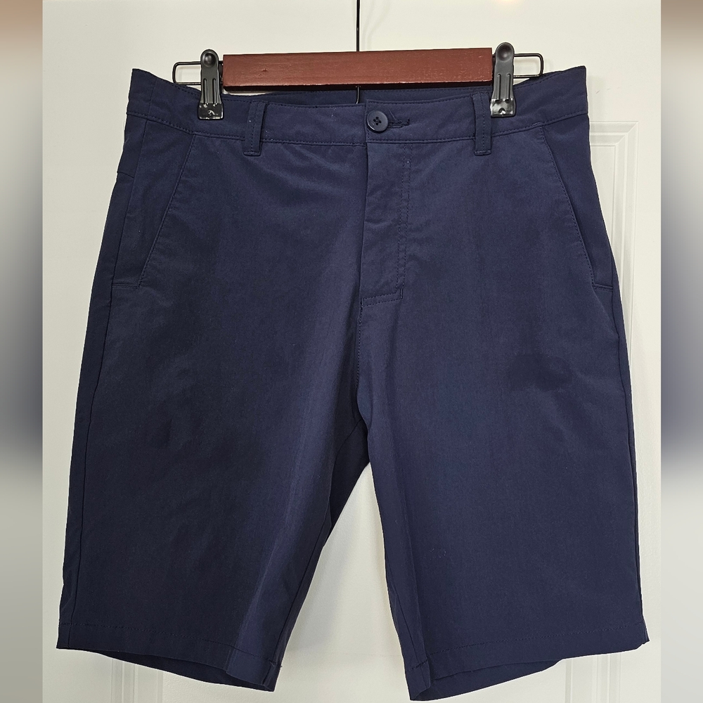 Oakley Shorts Men’s 30 Navy Blue Performance Regular Fit Stretch